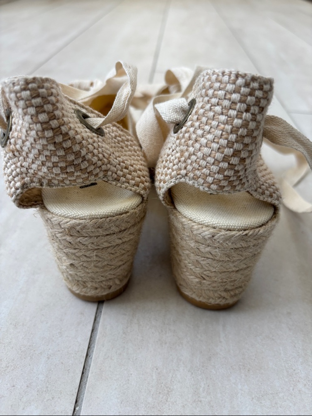 VISCATA Candell Canvas Espadrille Beige 40 - Picture 7 of 11